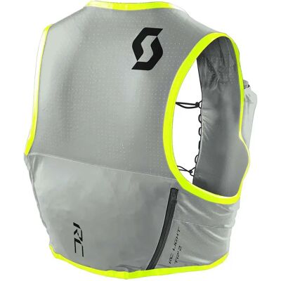 Scott Chaleco De Hidratación Rc Light Tr 2 Fog Grey / Safety Yellow XS Scott Chaleco De Hidratación Rc Light Tr 2 Fog Grey / Safety Yellow XS