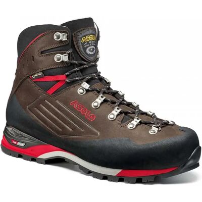 Asolo Botas De Senderismo Superior Gore-tex® Dark Brown / Red EU 42 1/2 Asolo Botas De Senderismo Superior Gore-tex® Dark Brown / Red EU 42 1/2