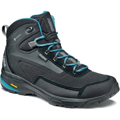 Asolo Botas De Senderismo Nuuk Gore-tex® Vibram Black / Blue Moon EU 38 Asolo Botas De Senderismo Nuuk Gore-tex® Vibram Black / Blue Moon EU 38