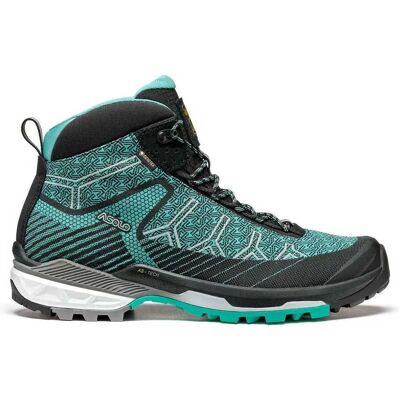 Asolo Botas De Senderismo Falcon Evo Jaquard Gv Gore-tex® Black / Aqua Green EU 39 1/3 Asolo Botas De Senderismo Falcon Evo Jaquard Gv Gore-tex® Black / Aqua Green EU 39 1/3