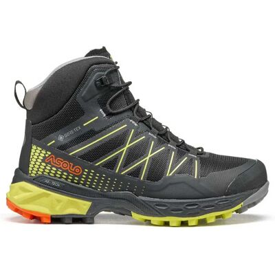 Asolo Botas De Senderismo Junior Tahoe Mid Gore-tex® Black / Safety Yellow EU 37 Asolo Botas De Senderismo Junior Tahoe Mid Gore-tex® Black / Safety Yellow EU 37