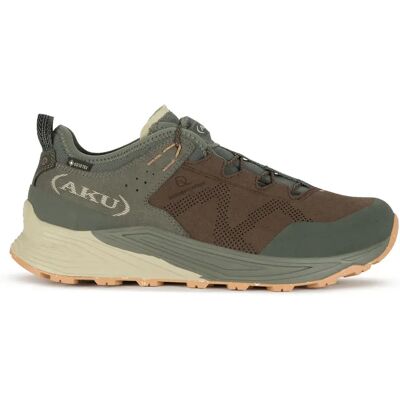 Aku Zapatillas De Senderismo Omnia V-light Gore-tex® Brown / Green EU 36 Aku Zapatillas De Senderismo Omnia V-light Gore-tex® Brown / Green EU 36