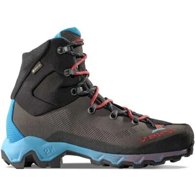 La Sportiva Botas De Senderismo Aequilibrium Trek Gore-tex® Carbon / Malibu Blue EU 41 1/2 La Sportiva Botas De Senderismo Aequilibrium Trek Gore-tex® Carbon / Malibu Blue EU 41 1/2