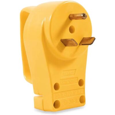 Camco Repuesto De Enchufe Eléctrico 30a Yellow One Size Camco Repuesto De Enchufe Eléctrico 30a Yellow One Size