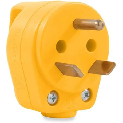 Camco Mini Adaptador 30a Yellow One Size Camco Mini Adaptador 30a Yellow One Size