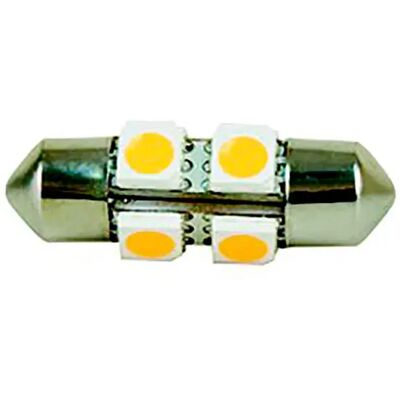 Scandvik Bombilla Led Festoon 30 Mm 1.2w Warm White 115 Lúmenes Scandvik Bombilla Led Festoon 30 Mm 1.2w Warm White 115 Lúmenes