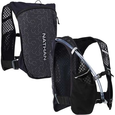Nathan Mochila De Hidratación Hypernight Quick Start 3 4l Black/Hex Print One Size Nathan Mochila De Hidratación Hypernight Quick Start 3 4l Black/Hex Print One Size