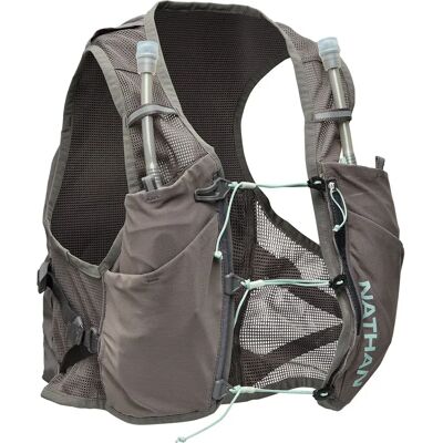 Nathan Mochila De Hidratación Para Mujer Pinnacle Breeze 4l Charcoal/Surf Spray 2XS-XS Nathan Mochila De Hidratación Para Mujer Pinnacle Breeze 4l Charcoal/Surf Spray 2XS-XS