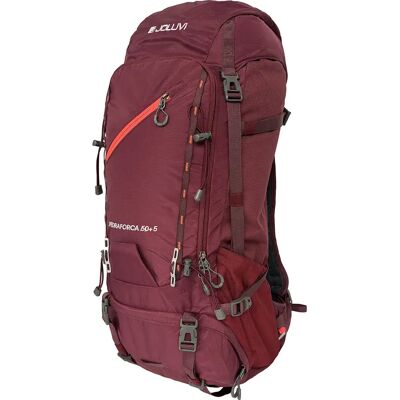 Joluvi Mochila Pedraforca 50+5 Garnet / Garnet One Size Joluvi Mochila Pedraforca 50+5 Garnet / Garnet One Size