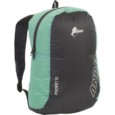 Ande Mochila Pocket 12 Black / Green One Size Ande Mochila Pocket 12 Black / Green One Size