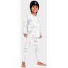 Siroko Magic Ice Long Sleeve Base Layer Set Blanco 5-6 Years Niño