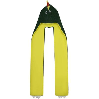 Dare2b Bufanda 3 En 1 Snowplay Eden Green Dino 3-6 Años Dare2b Bufanda 3 En 1 Snowplay Eden Green Dino 3-6 Años