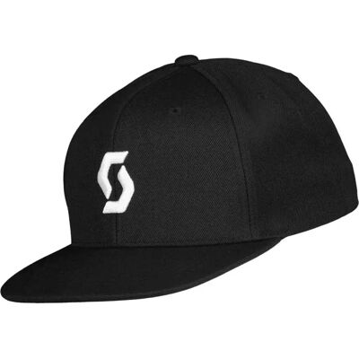 Scott Gorra Flat Brim Black One Size Scott Gorra Flat Brim Black One Size