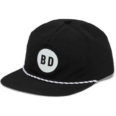 Black Diamond Gorra Synthetic Rope Black / White One Size Black Diamond Gorra Synthetic Rope Black / White One Size