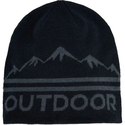 Outdoor Research Gorro Or Logo Knit Black / Storm One Size Outdoor Research Gorro Or Logo Knit Black / Storm One Size