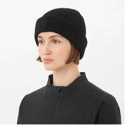 Salomon Gorro Docker Deep Black One Size Salomon Gorro Docker Deep Black One Size