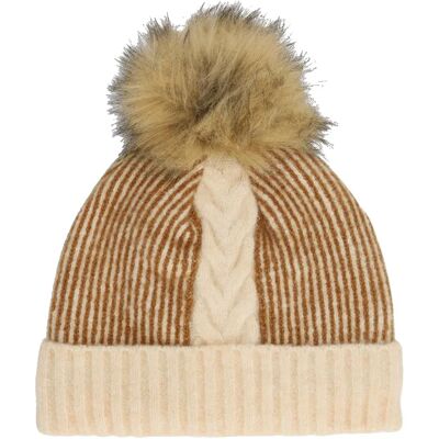 Spyder Gorro Plait Pom Sanddune One Size Spyder Gorro Plait Pom Sanddune One Size