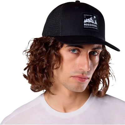 Rossignol Gorra Mid Crown Trucker Black One Size Rossignol Gorra Mid Crown Trucker Black One Size