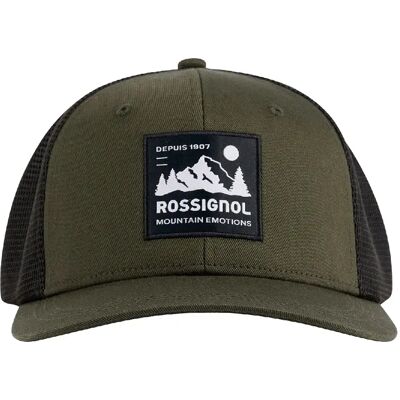 Rossignol Gorra Mid Crown Trucker Olive Shadow One Size Rossignol Gorra Mid Crown Trucker Olive Shadow One Size
