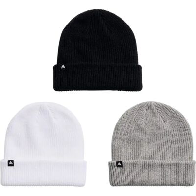 Burton Gorro Dnd 3 Unidades True Black / Sharkskin / Stout White One Size Burton Gorro Dnd 3 Unidades True Black / Sharkskin / Stout White One Size