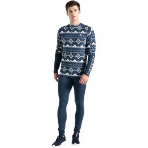 Dare2b Conjunto De Capa Base De Manga Larga Exchange Iii Moonlight Denim Fairisle Print XL Dare2b Conjunto De Capa Base De Manga Larga Exchange Iii Moonlight Denim Fairisle Print XL
