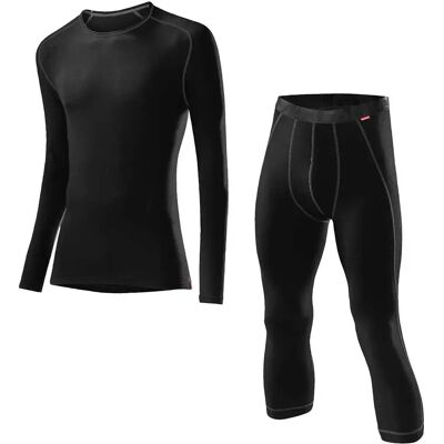 Loeffler Conjunto De Capa Base De Manga Larga Transtex Warm Black 46 Loeffler Conjunto De Capa Base De Manga Larga Transtex Warm Black 46