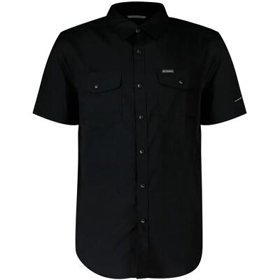 Columbia Camisa De Manga Corta Utilizer™ Ii Solid Black M Columbia Camisa De Manga Corta Utilizer™ Ii Solid Black M