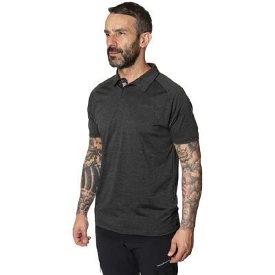 Trangoworld Polo De Manga Corta Gordon Dark Shadow S Trangoworld Polo De Manga Corta Gordon Dark Shadow S