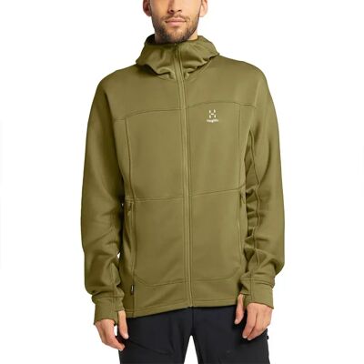Haglofs Sudadera Con Cremallera Betula Olive Green L Haglofs Sudadera Con Cremallera Betula Olive Green L