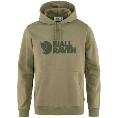 Fjällräven Sudadera Con Capucha Logo Light Olive XS Fjällräven Sudadera Con Capucha Logo Light Olive XS