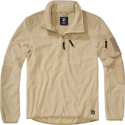 Brandit Forro Polar Con Media Cremallera Troyer Ripstop Camel 6XL Brandit Forro Polar Con Media Cremallera Troyer Ripstop Camel 6XL