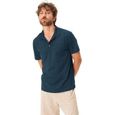 Vaude Polo De Manga Corta Essential Dark Sea 2XL Vaude Polo De Manga Corta Essential Dark Sea 2XL