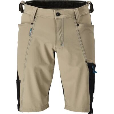 Mascot Pantalones Cortos Advanced 23149 Light Khaki / Black 58 Mascot Pantalones Cortos Advanced 23149 Light Khaki / Black 58
