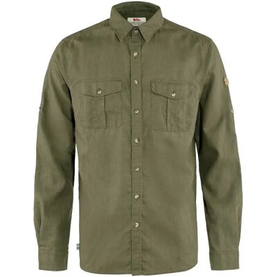 Fjällräven Camisa De Manga Larga Övik Travel Green M Fjällräven Camisa De Manga Larga Övik Travel Green M