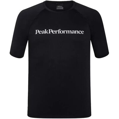 Peak Performance Camiseta De Manga Corta Active Black L Peak Performance Camiseta De Manga Corta Active Black L