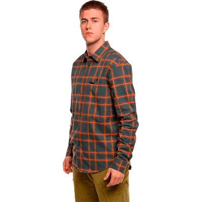 Trangoworld Camisa De Manga Larga Zernez Grey / Orange S Trangoworld Camisa De Manga Larga Zernez Grey / Orange S