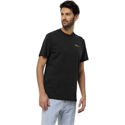 Jack Wolfskin Camiseta De Manga Corta Essential Black 2XL Jack Wolfskin Camiseta De Manga Corta Essential Black 2XL
