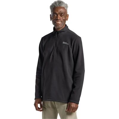 Jack Wolfskin Forro Polar Con Media Cremallera Taunus Black 2XL Jack Wolfskin Forro Polar Con Media Cremallera Taunus Black 2XL