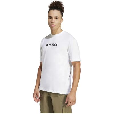 Adidas Camiseta De Manga Corta Terrex Classic Logo White 2XL Adidas Camiseta De Manga Corta Terrex Classic Logo White 2XL