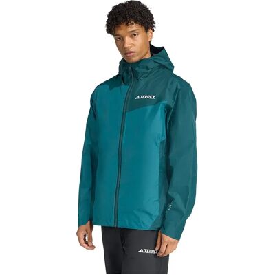 Adidas Chaqueta Terrex Multi 2.5l Rain.rdy Mystery Green / Aurora Ivy M Adidas Chaqueta Terrex Multi 2.5l Rain.rdy Mystery Green / Aurora Ivy M