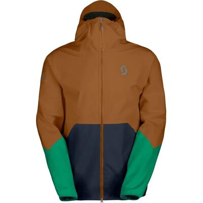 Scott Chaqueta Explorair Light Dryo 2.5l Bread Brown / Dark Blue M Scott Chaqueta Explorair Light Dryo 2.5l Bread Brown / Dark Blue M