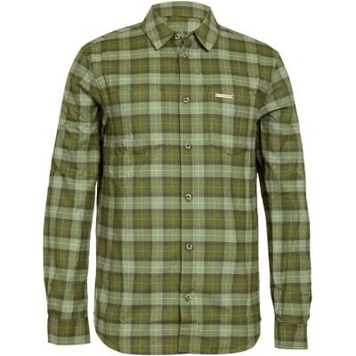 Trangoworld Camisa De Manga Larga Runkel Green M Trangoworld Camisa De Manga Larga Runkel Green M