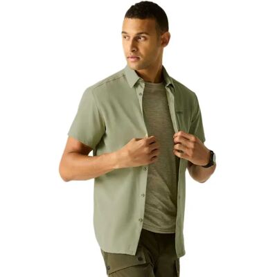 Regatta Camisa De Manga Corta Anti-insect Travel Light Light Sage M Regatta Camisa De Manga Corta Anti-insect Travel Light Light Sage M