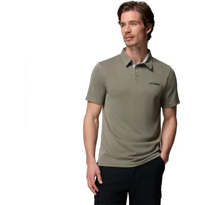 Columbia Polo De Manga Corta Nelson Point™ Stone Green 2XL Columbia Polo De Manga Corta Nelson Point™ Stone Green 2XL