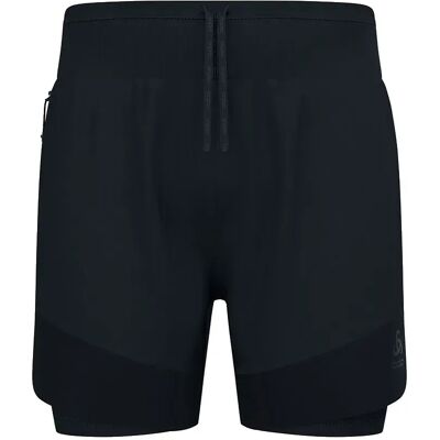 Odlo Pantalones Cortos 323902 X-alp Trail 6 Inch Black 2XL Odlo Pantalones Cortos 323902 X-alp Trail 6 Inch Black 2XL