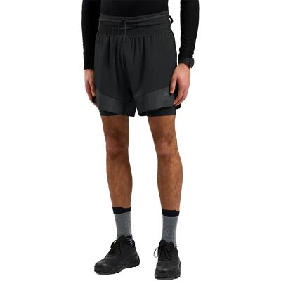 Odlo Pantalones Cortos X-alp Trail 6 Inch Black M Odlo Pantalones Cortos X-alp Trail 6 Inch Black M