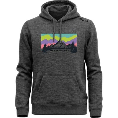 Joluvi Sudadera Con Capucha Hoodie Wild Anthracitavigore XL Joluvi Sudadera Con Capucha Hoodie Wild Anthracitavigore XL