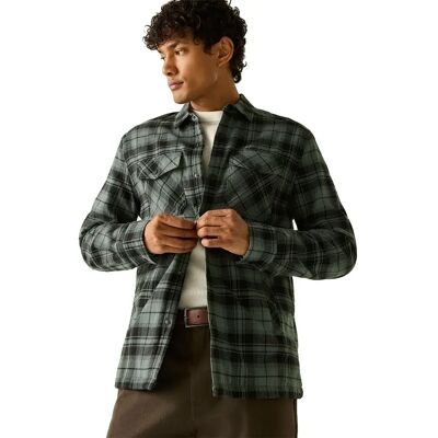 Regatta Camisa De Manga Larga Spennith Dark Forest / Black Check S Regatta Camisa De Manga Larga Spennith Dark Forest / Black Check S