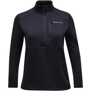 Peak Performance Forro Polar Con Media Cremallera Trail Polartec Black L Peak Performance Forro Polar Con Media Cremallera Trail Polartec Black L