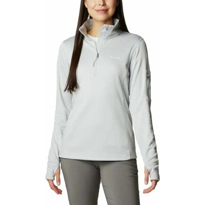 Columbia Forro Polar Con Media Cremallera Park View™ Grid Cirrus Grey / Heather L Columbia Forro Polar Con Media Cremallera Park View™ Grid Cirrus Grey / Heather L